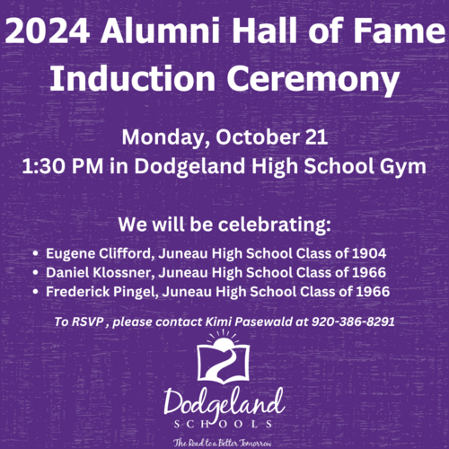 Alumni Hall of Fame Induction Ceremony